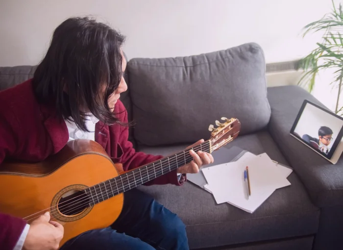 Einzelstunde an der Gitarre